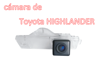 Cámara de espejo retrovisor impermeable con lámpara nocturna especial para Toyota Highlander, CA-815